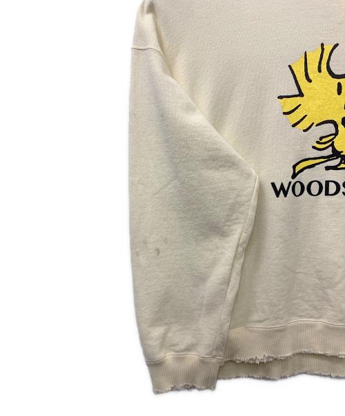 DAIRIKU（ダイリク）DAIRIKU (ダイリク) PEANUTS (ピーナッツ) WOODSTOCK” Water-repellent Pullover Sweater イエロー サイズ:Lの古着・服飾アイテム