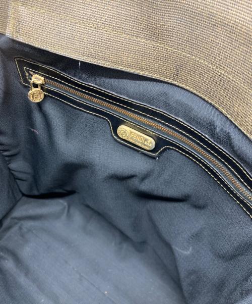 FENDI（フェンディ）FENDI (フェンディ) 1925 ROMA ITALY PVC TOTEの古着・服飾アイテム