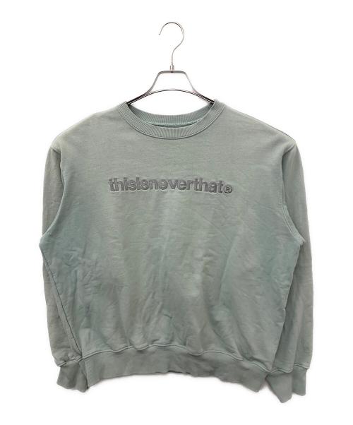 thisisneverthat（ディスイズネバーザット）thisisneverthat (ディスイズネバーザット) スウェット グリーン サイズ:Mの古着・服飾アイテム