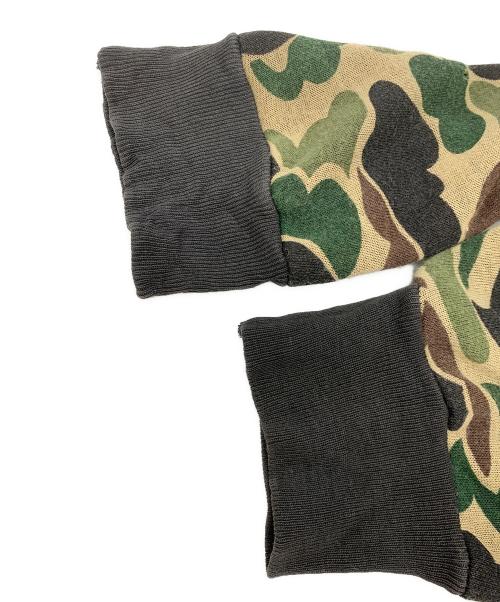 ACE SPORTSWEAR（-）ACE SPORTSWEAR (-) 裏サーマルジップパーカー カーキ サイズ:Lの古着・服飾アイテム