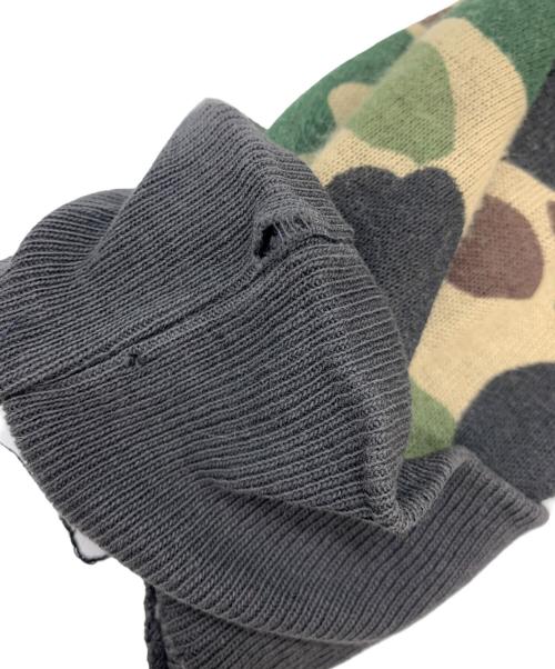 ACE SPORTSWEAR（-）ACE SPORTSWEAR (-) 裏サーマルジップパーカー カーキ サイズ:Lの古着・服飾アイテム