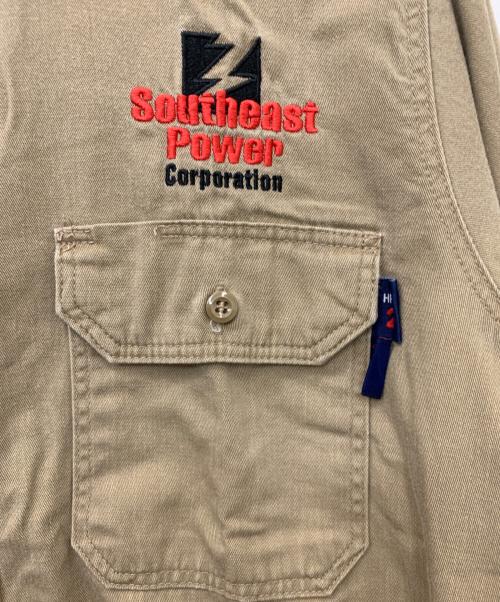 LAPCO FR（-）LAPCO FR (-) サービスシャツ ベージュ サイズ:不明の古着・服飾アイテム