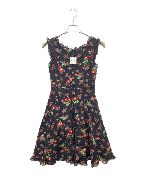 MILK（ミルク）MILK (ミルク) ノースリーブ・キャミソールワンピース ブラック サイズ:Fの古着・服飾アイテム