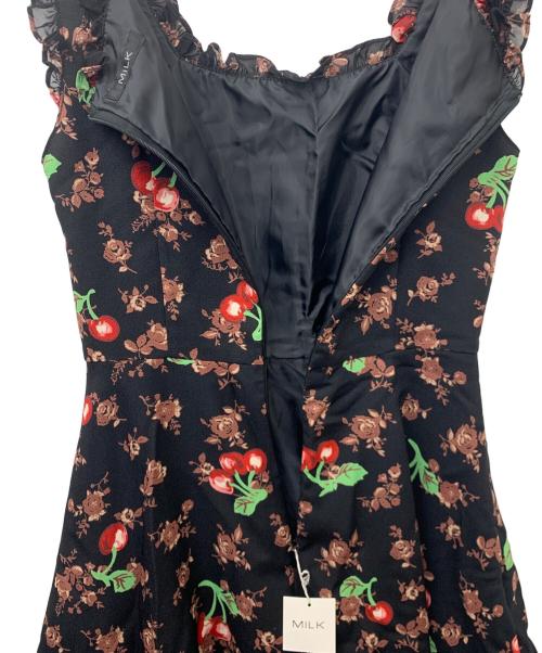 MILK（ミルク）MILK (ミルク) ノースリーブ・キャミソールワンピース ブラック サイズ:Fの古着・服飾アイテム