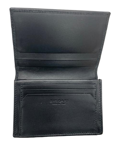 BVLGARI（ブルガリ）BVLGARI (ブルガリ) カードケース ブラックの古着・服飾アイテム