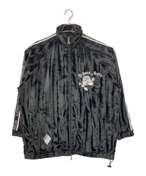 GALFY（ガルフィー）GALFY (ガルフィー) gibous (ギボス) セットアップジャージ ブラック サイズ:XLの古着・服飾アイテム