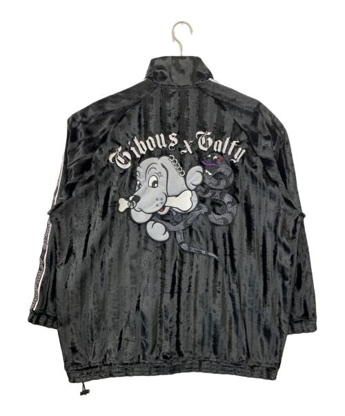 GALFY（ガルフィー）GALFY (ガルフィー) gibous (ギボス) セットアップジャージ ブラック サイズ:XLの古着・服飾アイテム