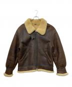 la kan-）の古着「B3ジャケット」｜ブラウン