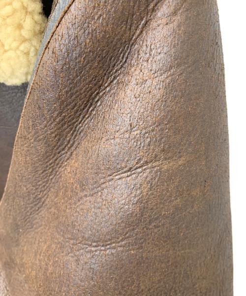 la kan（-）la kan (-) B3ジャケット ブラウン サイズ:LLの古着・服飾アイテム