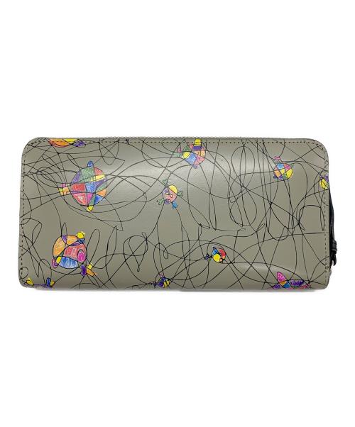 Vivienne Westwood（ヴィヴィアンウエストウッド）Vivienne Westwood (ヴィヴィアンウエストウッド) 長財布 グレーの古着・服飾アイテム