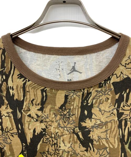 Travis Scott（トラヴィススコット）TRAVIS SCOTT (トラヴィススコット) 半袖Tシャツ ブラウン サイズ:Mの古着・服飾アイテム