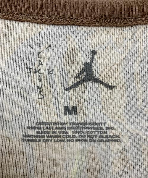 Travis Scott（トラヴィススコット）TRAVIS SCOTT (トラヴィススコット) 半袖Tシャツ ブラウン サイズ:Mの古着・服飾アイテム