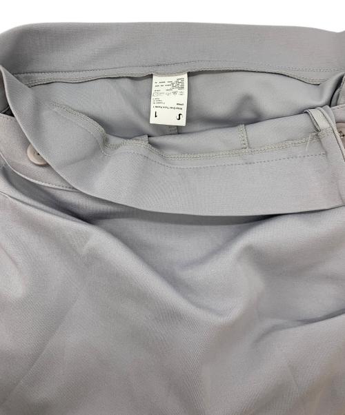 ojos（オホス）ojos (オホス) Wrap over tuck pants グレー サイズ:1の古着・服飾アイテム