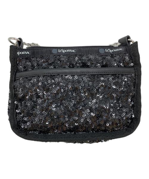 LeSportsac（レスポートサック）LeSportsac (レスポートサック) ショルダーポーチ ブラックの古着・服飾アイテム
