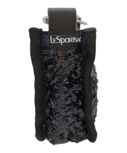 LeSportsac（レスポートサック）LeSportsac (レスポートサック) ショルダーポーチ ブラックの古着・服飾アイテム