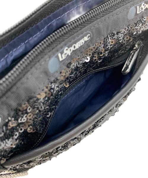 LeSportsac（レスポートサック）LeSportsac (レスポートサック) ショルダーポーチ ブラックの古着・服飾アイテム