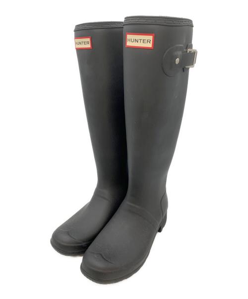 HUNTER（ハンター）HUNTER (ハンター) レインブーツ ブラック サイズ:UK 6の古着・服飾アイテム