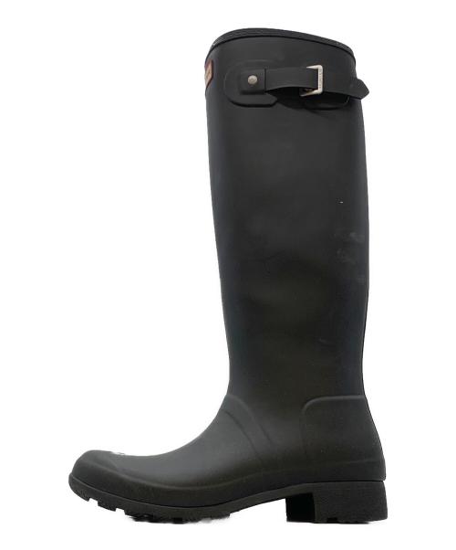 HUNTER（ハンター）HUNTER (ハンター) レインブーツ ブラック サイズ:UK 6の古着・服飾アイテム