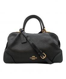 COACH（コーチ）の古着「2WAYハンドバッグ」｜ブラック