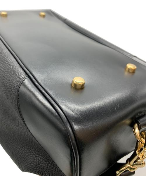 COACH（コーチ）COACH (コーチ) 2WAYハンドバッグ ブラックの古着・服飾アイテム