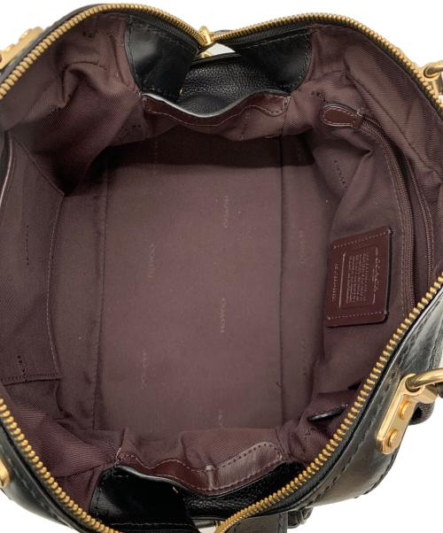 COACH（コーチ）COACH (コーチ) 2WAYハンドバッグ ブラックの古着・服飾アイテム
