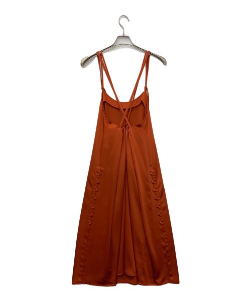 UNITED TOKYO（ユナイテッドトーキョー）UNITED TOKYO (ユナイテッドトーキョー) キャミソールワンピース オレンジ サイズ:1の古着・服飾アイテム