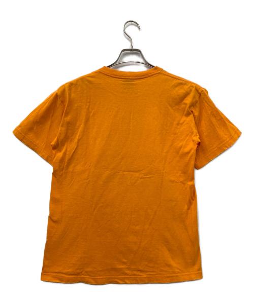 stussy（ステューシー）stussy (ステューシー) プリントTシャツ オレンジ サイズ:Mの古着・服飾アイテム