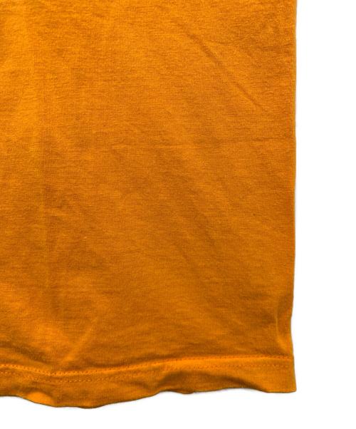 stussy（ステューシー）stussy (ステューシー) プリントTシャツ オレンジ サイズ:Mの古着・服飾アイテム