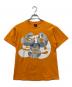 stussy（ステューシー）の古着「プリントTシャツ」｜オレンジ