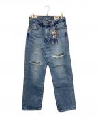 RODEO CROWNSロデオクラウン）の古着「デニムパンツ」｜ブルー