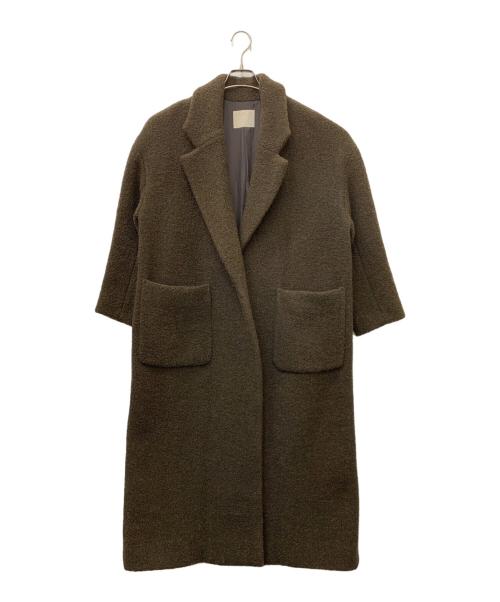 Plage（プラージュ）Plage (プラージュ) オーバーサイズロングコート ブラウン サイズ:38の古着・服飾アイテム