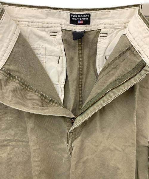 POLO JEANS CO.（ポロジーンズカンパニー）POLO JEANS CO. (ポロジーンズカンパニー) カーゴハーフパンツ カーキ サイズ:36の古着・服飾アイテム