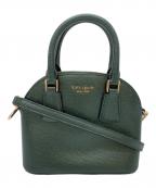 Kate Spadeケイトスペード）の古着「2WAYバッグ」｜ダークグリーン