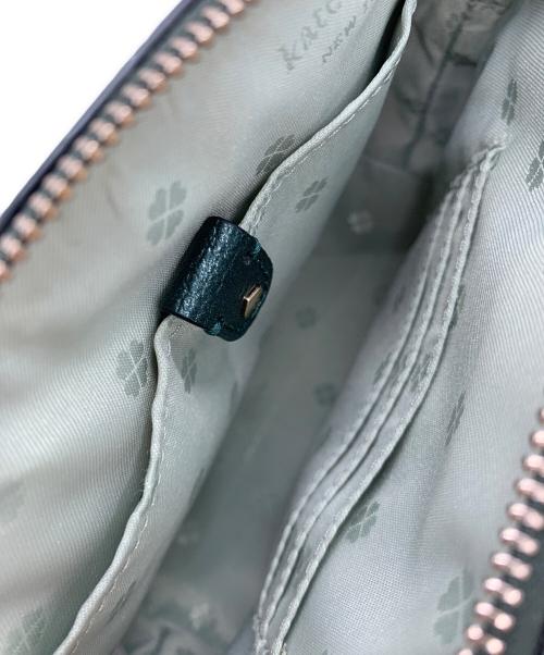 Kate Spade（ケイトスペード）Kate Spade (ケイトスペード) 2WAYバッグ ダークグリーンの古着・服飾アイテム