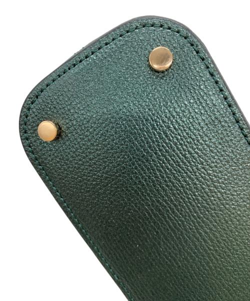 Kate Spade（ケイトスペード）Kate Spade (ケイトスペード) 2WAYバッグ ダークグリーンの古着・服飾アイテム