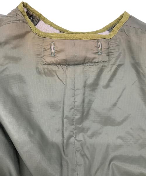 JANE SMITH（ジェーンスミス）JANE SMITH (ジェーンスミス) REVERSIBLE BOA COAT アイボリー×カーキ サイズ:38の古着・服飾アイテム