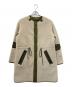 JANE SMITH（ジェーンスミス）の古着「REVERSIBLE BOA COAT」｜アイボリー×カーキ