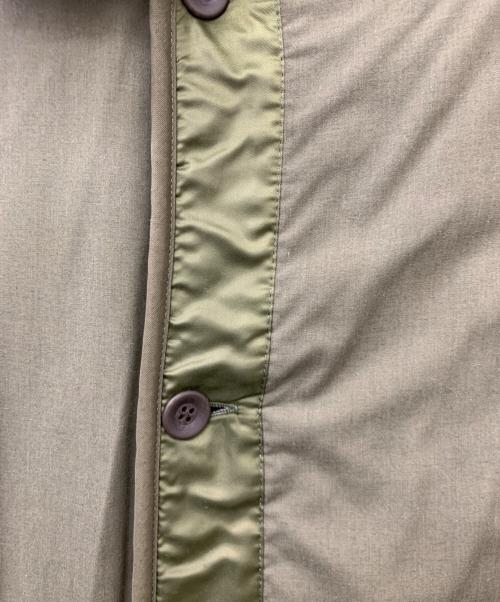ETRE TOKYO（エトレトウキョウ）ETRE TOKYO (エトレトウキョウ) フーディリバーシブルボアコート アイボリー×カーキ サイズ:Mの古着・服飾アイテム