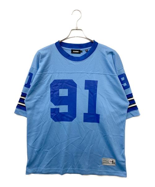 X-LARGE（エクストララージ）X-LARGE (エクストララージ) ゲームシャツ ブルー サイズ:Lの古着・服飾アイテム