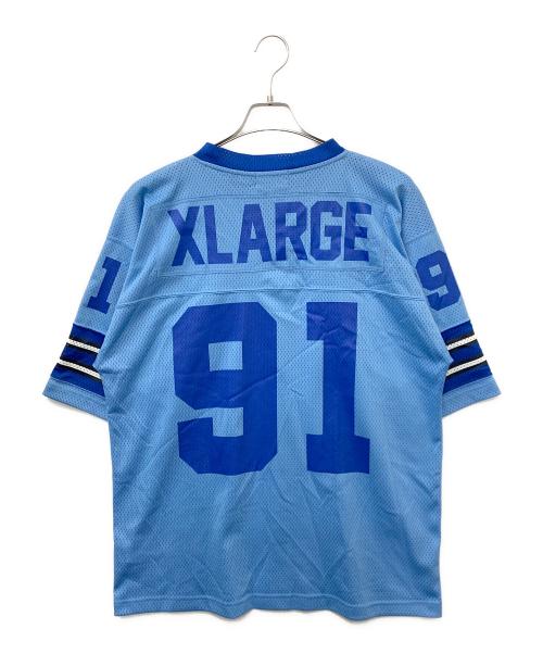 X-LARGE（エクストララージ）X-LARGE (エクストララージ) ゲームシャツ ブルー サイズ:Lの古着・服飾アイテム