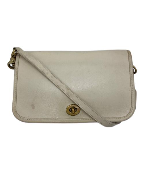 COACH（コーチ）COACH (コーチ) ショルダーバッグ アイボリーの古着・服飾アイテム