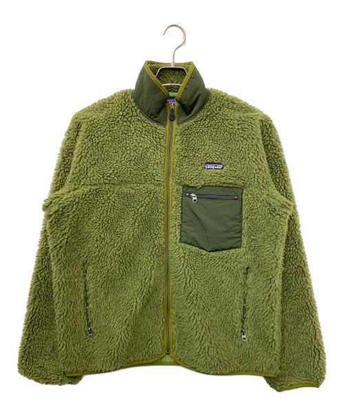 Patagonia（パタゴニア）Patagonia (パタゴニア) クラシックレトロカーディガン グリーン サイズ:Mの古着・服飾アイテム