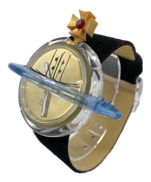 Vivienne Westwood（ヴィヴィアンウエストウッド）Vivienne Westwood (ヴィヴィアンウエストウッド) SWATCH (スウォッチ) 腕時計の古着・服飾アイテム