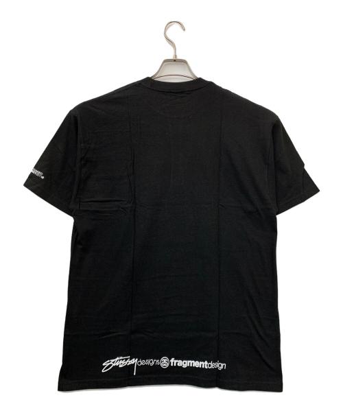 stussy（ステューシー）stussy (ステューシー) ONE WORLD ONE LOVE ONE HEART TEE ブラック サイズ:Lの古着・服飾アイテム