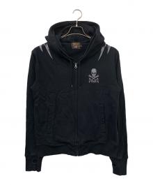 VANSON（バンソン）の古着「ジップパーカー」｜ブラック