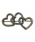 TIFFANY & Co.ティファニー）の古着「トリプルハートブローチ」