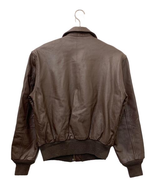 SADDLERY（サドリー）SADDLERY (サドリー) A2フライトジャケット ブラウン サイズ:40Rの古着・服飾アイテム
