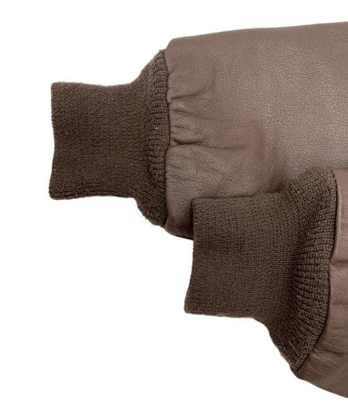 SADDLERY（サドリー）SADDLERY (サドリー) A2フライトジャケット ブラウン サイズ:40Rの古着・服飾アイテム