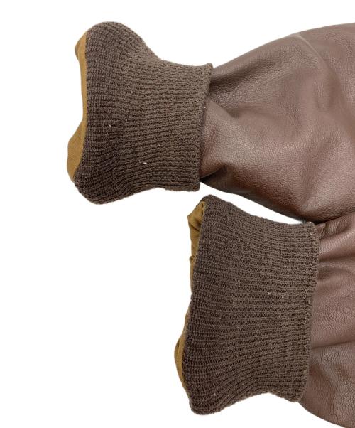 SADDLERY（サドリー）SADDLERY (サドリー) A2フライトジャケット ブラウン サイズ:40Rの古着・服飾アイテム