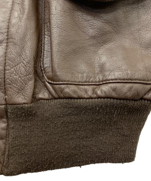SADDLERY（サドリー）SADDLERY (サドリー) A2フライトジャケット ブラウン サイズ:40Rの古着・服飾アイテム